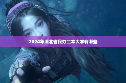 2024年湖北省民办二本大学有哪些