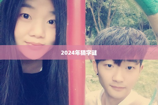 2024年猜字谜