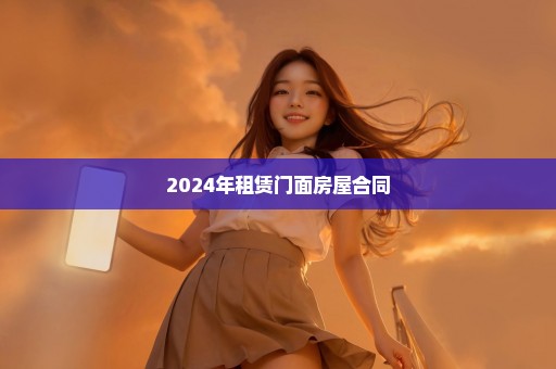 2024年租赁门面房屋合同