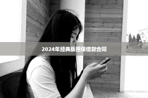 2024年经典版担保借款合同