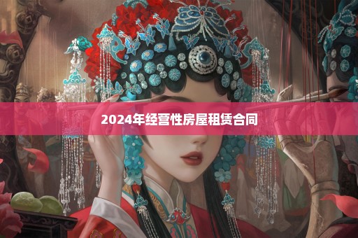 2024年经营性房屋租赁合同