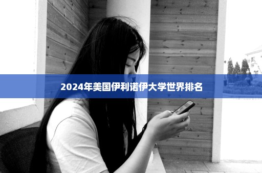 2024年美国伊利诺伊大学世界排名