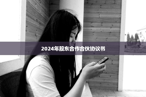2024年股东合作合伙协议书