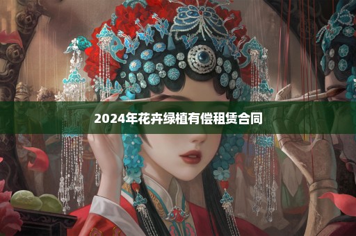 2024年花卉绿植有偿租赁合同