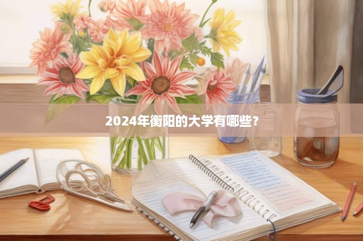 2024年衡阳的大学有哪些？