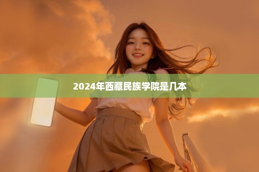 2024年西藏民族学院是几本