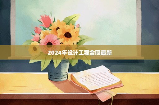 2024年设计工程合同最新