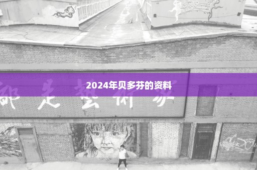 2024年贝多芬的资料