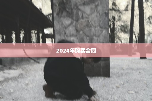 2024年购买合同