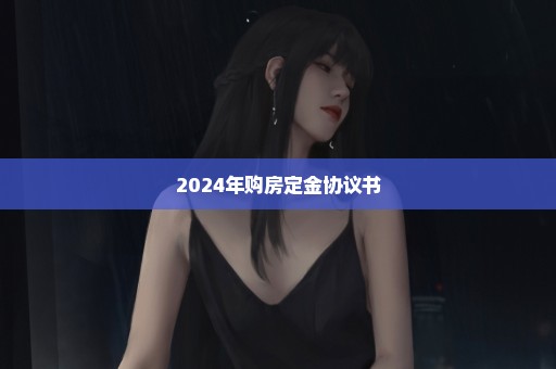 2024年购房定金协议书