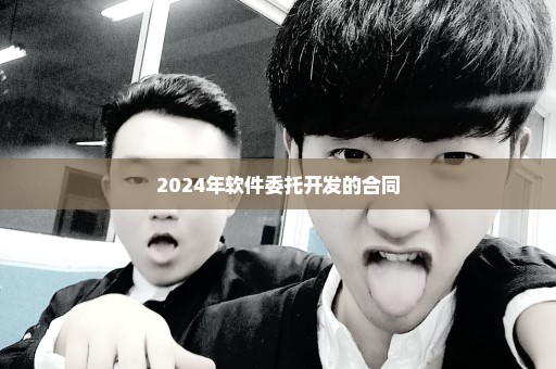 2024年软件委托开发的合同