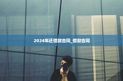 2024年还借款合同_借款合同