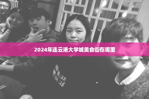 2024年连云港大学城美食街在哪里