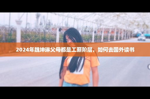 2024年魏坤琳父母都是工薪阶层，如何去国外读书