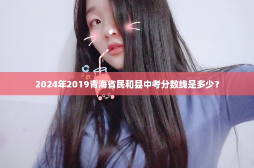 2024年2019青海省民和县中考分数线是多少？