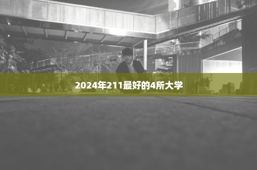 2024年211最好的4所大学