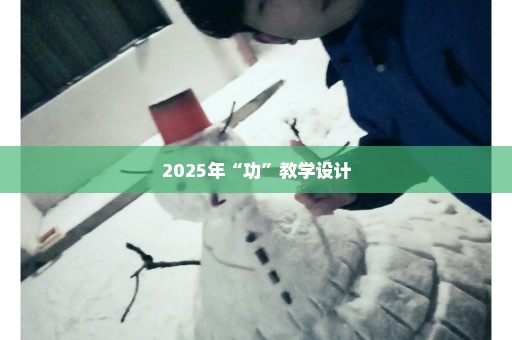 2025年“功”教学设计