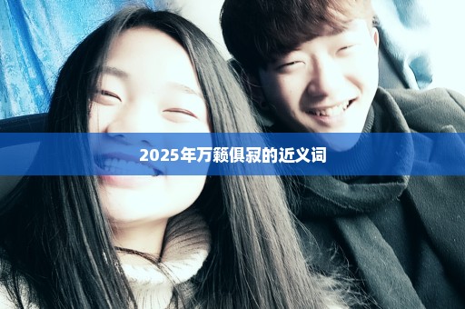2025年万籁俱寂的近义词