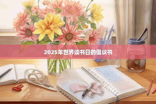 2025年世界读书日的倡议书