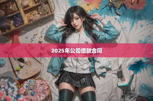 2025年公司借款合同