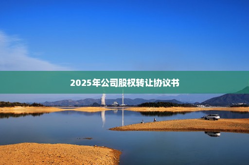 2025年公司股权转让协议书