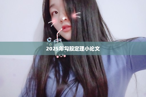2025年勾股定理小论文