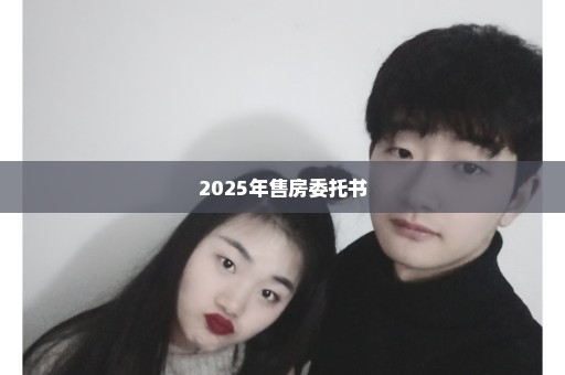 2025年售房委托书