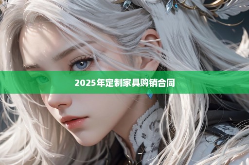 2025年定制家具购销合同