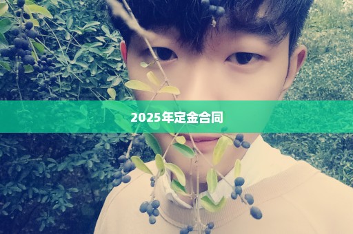 2025年定金合同