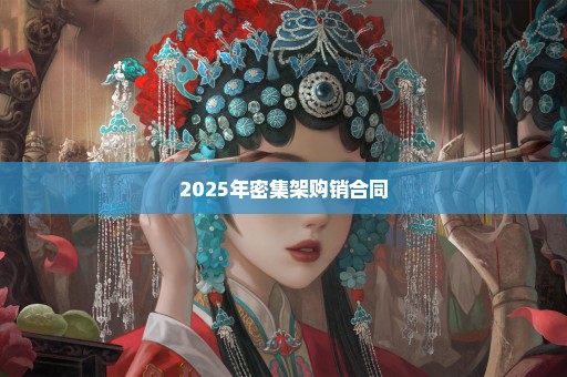 2025年密集架购销合同