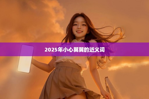 2025年小心翼翼的近义词