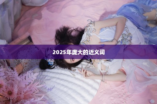 2025年庞大的近义词