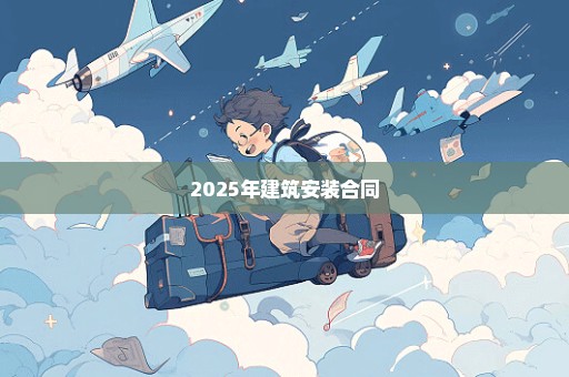 2025年建筑安装合同