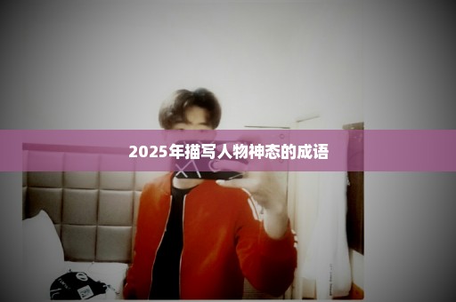 2025年描写人物神态的成语