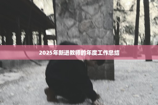 2025年新进教师的年度工作总结