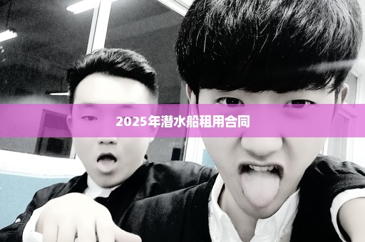 2025年潜水船租用合同