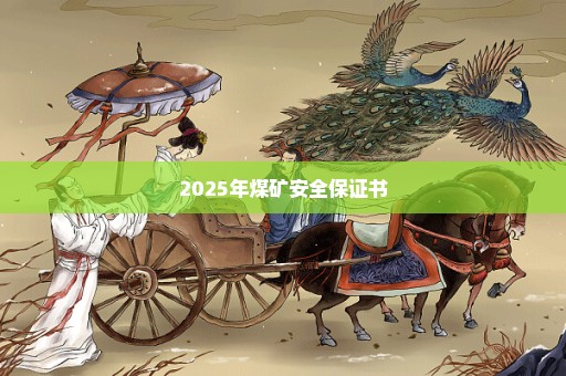 2025年煤矿安全保证书