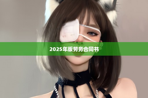 2025年版劳务合同书