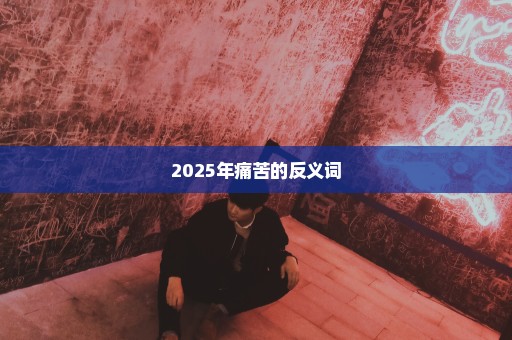 2025年痛苦的反义词