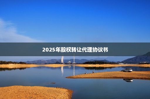 2025年股权转让代理协议书