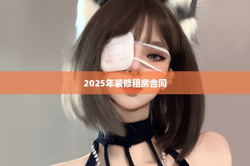 2025年装修租房合同