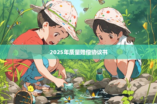 2025年质量赔偿协议书