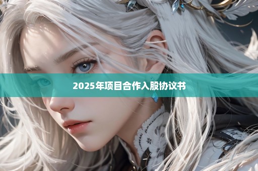 2025年项目合作入股协议书
