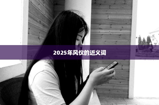 2025年风仪的近义词