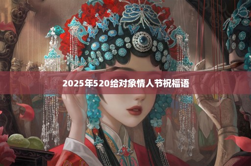 2025年520给对象情人节祝福语