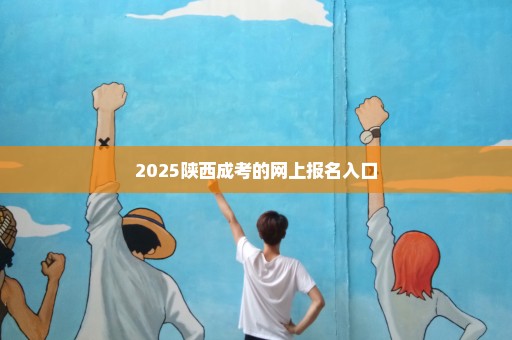 2025陕西成考的网上报名入口