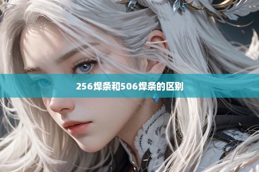 256焊条和506焊条的区别