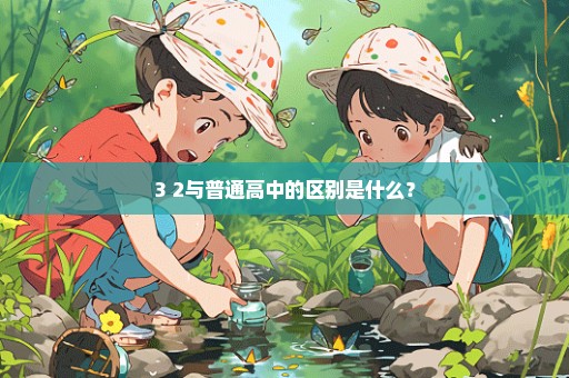 3+2与普通高中的区别是什么？
