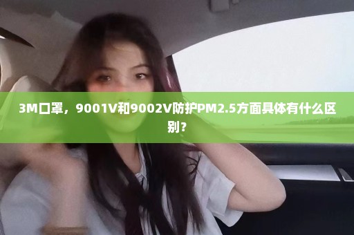 3M口罩，9001V和9002V防护PM2.5方面具体有什么区别？