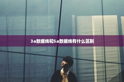 3a数据线和5a数据线有什么区别